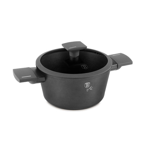  BH/8130N,BH/8130,Cacerola con tapa 20cm,Antracita mate,cacerola 20 cm,cacerola,olla,cacerola con tapa,batería de cocina,cocina,Ollas y cazuelas