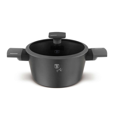  BH/8130N,BH/8130,Cacerola con tapa 20cm,Antracita mate,cacerola 20 cm,cacerola,olla,cacerola con tapa,batería de cocina,cocina,Ollas y cazuelas