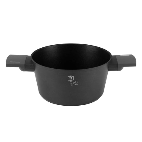  BH/8130N,BH/8130,Cacerola con tapa 20cm,Antracita mate,cacerola 20 cm,cacerola,olla,cacerola con tapa,batería de cocina,cocina,Ollas y cazuelas