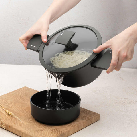  BH/8130N,BH/8130,Cacerola con tapa 20cm,Antracita mate,cacerola 20 cm,cacerola,olla,cacerola con tapa,batería de cocina,cocina,Ollas y cazuelas