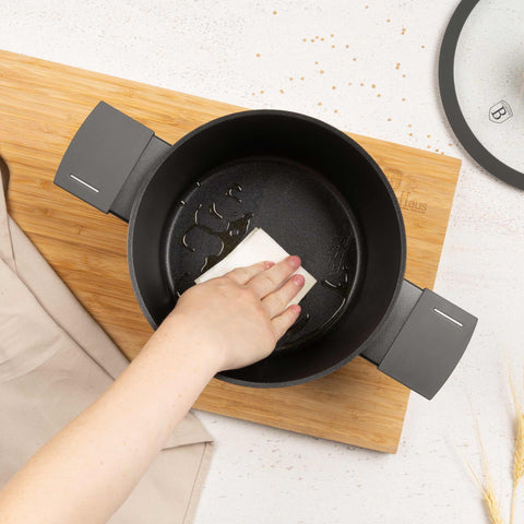  BH/8130N,BH/8130,Cacerola con tapa 20cm,Antracita mate,cacerola 20 cm,cacerola,olla,cacerola con tapa,batería de cocina,cocina,Ollas y cazuelas