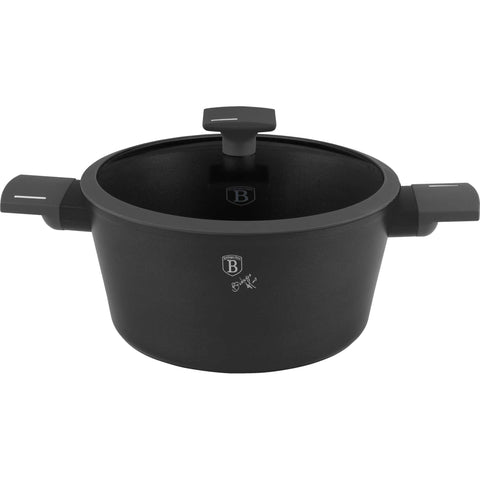  BH/8131,BL-3976,BH/8131N,Cacerola con tapa 24cm,Antracita mate,cacerola 24 cm,cacerola,olla,cacerola con tapa,batería de cocina,cocina,Ollas y cazuelas