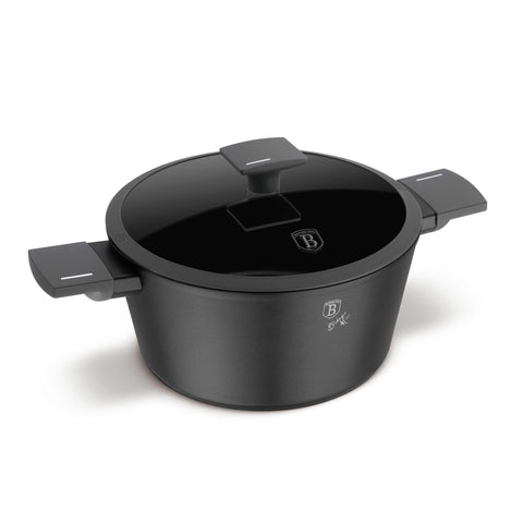  BH/8131,BL-3976,BH/8131N,Cacerola con tapa 24cm,Antracita mate,cacerola 24 cm,cacerola,olla,cacerola con tapa,batería de cocina,cocina,Ollas y cazuelas