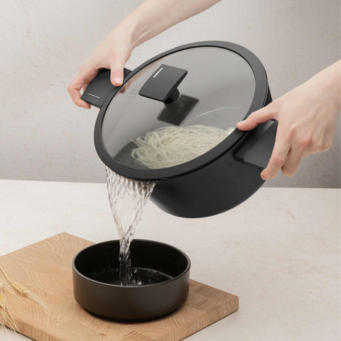  BH/8131,BL-3976,BH/8131N,Cacerola con tapa 24cm,Antracita mate,cacerola 24 cm,cacerola,olla,cacerola con tapa,batería de cocina,cocina,Ollas y cazuelas