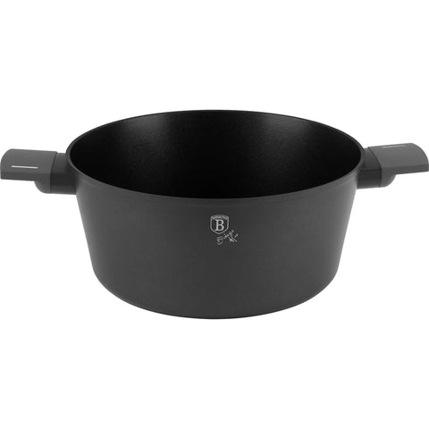 Cacerola, olla, cacerola con tapa, batería de cocina, cocinar,cacerola 28 cm,antracita mate,NUEVO,BH/8132