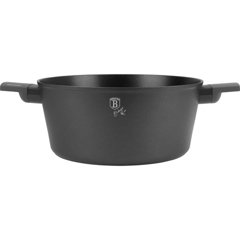 Cacerola, olla, cacerola con tapa, batería de cocina, cocinar,cacerola 28 cm,antracita mate,NUEVO,BH/8132