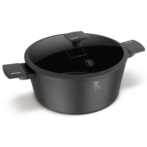  BH/8132,BH/8132N,Cacerola con tapa 28cm,Antracita mate,cacerola 28 cm,cacerola,olla,cacerola con tapa,batería de cocina,cocina,Ollas y cazuelas