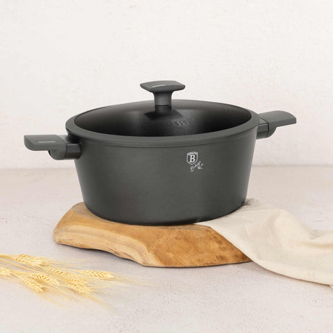  BH/8132,BH/8132N,Cacerola con tapa 28cm,Antracita mate,cacerola 28 cm,cacerola,olla,cacerola con tapa,batería de cocina,cocina,Ollas y cazuelas