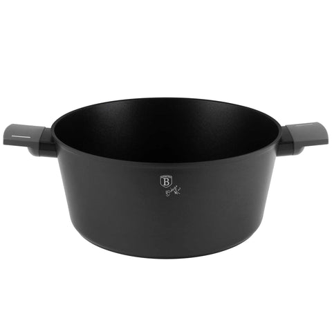 Cacerola, olla, cacerola con tapa, batería de cocina, cocinar,cacerola 30 cm,antracita mate,NUEVO,BH/8133