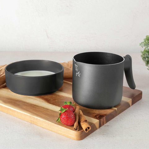  BH/8135, Lechera 1,2L, Antracita Mate, Lechera, Calientaleche, Ollas y Cazuelas