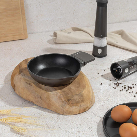  BH/8136, Mini sartén 16 cm, Antracita mate, mini sartén 16 cm, mini sartén, sartén, utensilios de cocina, cocina