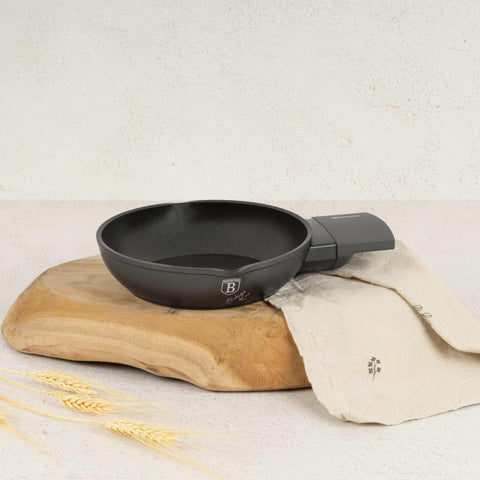  BH/8136, Mini sartén 16 cm, Antracita mate, mini sartén 16 cm, mini sartén, sartén, utensilios de cocina, cocina