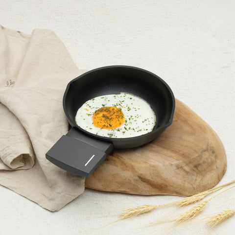  BH/8136, Mini sartén 16 cm, Antracita mate, mini sartén 16 cm, mini sartén, sartén, utensilios de cocina, cocina