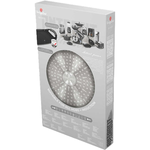  BH/8137, Plancha de asar 47cm, Antracita Mate, plancha de asar, parrilla, mango de silicona, Sartenes, Sartén de asar