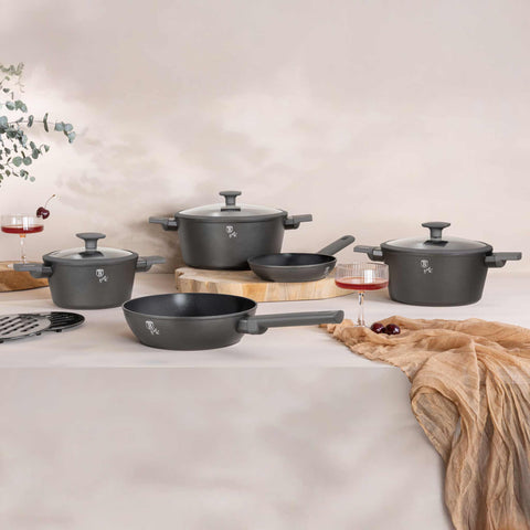  BH/8140,BH/8140N,BH/8140NN,Juego de utensilios de cocina de 10 piezas,Antracita mate,Juego de utensilios de cocina de 10 piezas c.,Juego de utensilios de cocina,Ollas y sartenes,Juego de ollas y sartenes,Juego,Cocina,Utensilios de cocina,Ollas y cacerolas