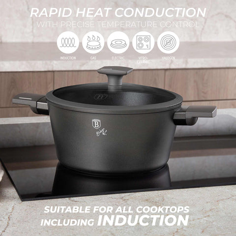  BH/8141,BH/8141N,BH/8141NN, juego de utensilios de cocina de 15 piezas, antracita mate, juego de utensilios de cocina de 15 piezas, juego de utensilios de cocina, ollas, juego de ollas, ollas y sartenes, juego de ollas y sartenes, juego, herramientas de cocina, cocina, utensilios de cocina, ollas y cazuelas