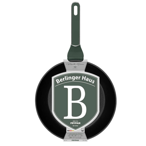  BH/8152, Sartén 28cm, Verde Mate, Sartén 28 cm, Nuevo diseño de mango, Sartén, Utensilios de cocina, Cocina, Sartenes