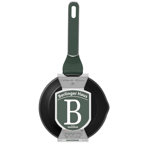  BH/8154, Cacerola 16cm, Verde Mate, Cacerola 16 cm a., Nuevo diseño de mango, Cacerola, Batería de cocina, Cocina, Ollas y cazuelas, Cacerola