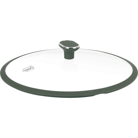 BH/8160, Wok con tapa 30cm, Verde Mate, Wok 30 cm con tapa, nuevo diseño de mango, Wok, Wok con tapa, Batería de cocina, Cocinar, Sartenes