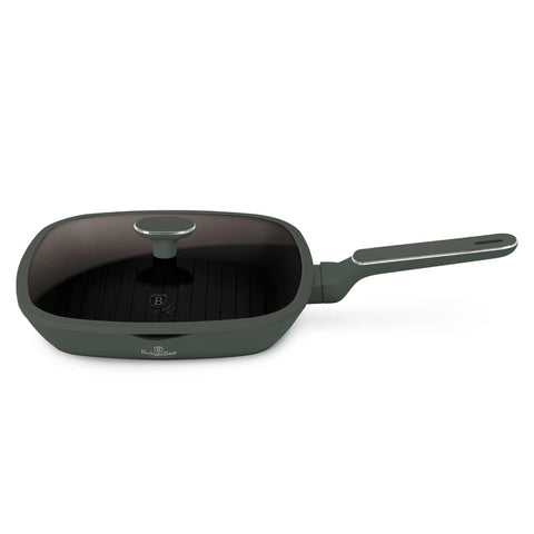 Sartén Grill Con Tapa 28Cm