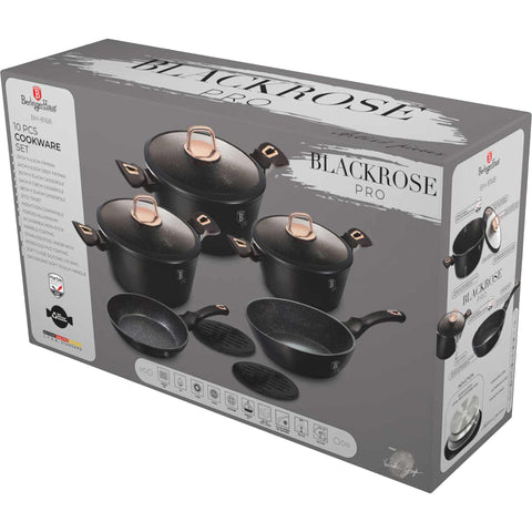  BH/8168, BH/1645N, BH/8168N, BH/8362, juego de utensilios de cocina de 10 piezas, negro, oro rosa, juego de utensilios de cocina de 10 piezas c., juego de utensilios de cocina, ollas y sartenes, juego de ollas y sartenes, juego, cocina, utensilios de cocina, ollas y cazuelas