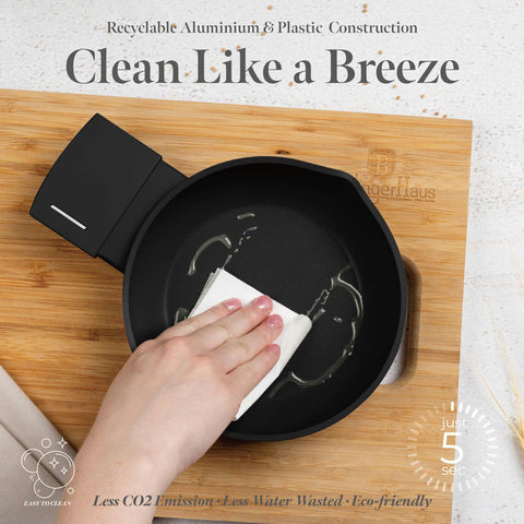  BH/8193, Mini sartén 16cm, Negro, Plateado, mini sartén 16 cm, mini sartén, sartén, utensilios de cocina, cocina