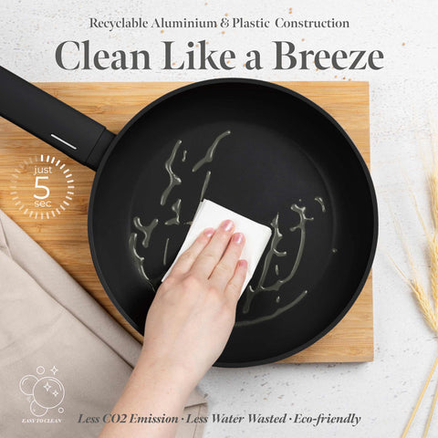  BH/8195, juego de 3 sartenes, negro, plateado, juego de 3 sartenes a., sartén, juego de sartenes, sartén, juego de sartenes, utensilios de cocina, cocina, sartenes, juego de sartenes