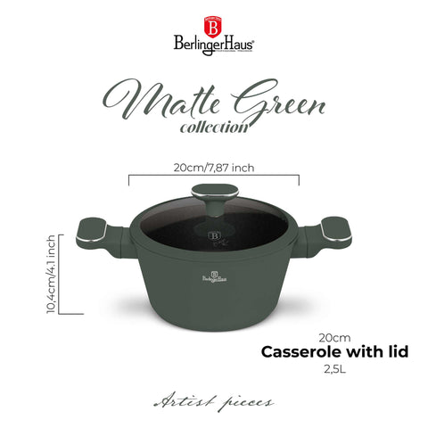 Saucepan with lid 20cm