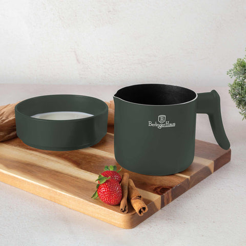  BH/8204, Lechera 1,2L, Verde Mate, Lechera, Calientaleche, Ollas y Cazuelas