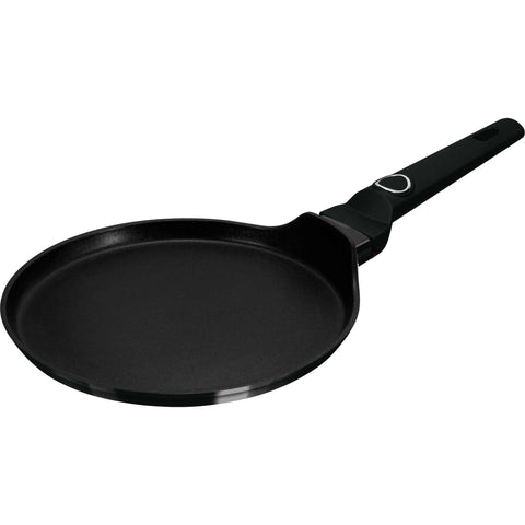 Sartén para panqueques, utensilios de cocina, cocinar, sartén para panqueques de 25 cm, negro brillante, NUEVO, BH/8212