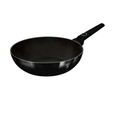  BH/8217, Wok 28cm, Negro Brillante, Wok 28 cm, Wok, Batería de cocina, Cocina, Sartenes