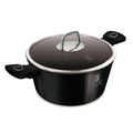  BH/8225,Cacerola con tapa 24cm,Negro brillante,cacerola 24 cm,cacerola,olla,cacerola con tapa,batería de cocina,cocina