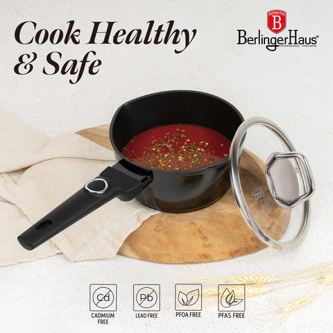  BH/8232, juego de utensilios de cocina de 15 piezas, negro brillante, juego de utensilios de cocina de 15 piezas, juego de utensilios de cocina, ollas, juego de ollas, ollas y sartenes, juego de ollas y sartenes, juego, herramientas de cocina, cocina, utensilios de cocina, ollas y cazuelas