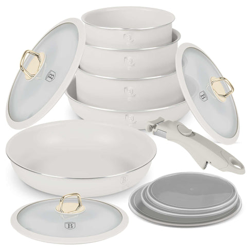  BH/8247,BH/8247N, juego de utensilios de cocina de 12 piezas, crema mate, juego de utensilios de cocina de 12 piezas a., mango de clic, utensilios de cocina inteligentes, juego de utensilios de cocina, ollas y sartenes, juego de ollas y sartenes, juego, clic, cocina, utensilios de cocina, ollas y cazuelas