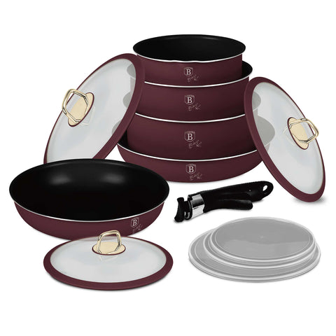  BH/8250,BH/8250N,Juego de utensilios de cocina de 12 piezas,Burdeos mate,Juego de utensilios de cocina de 12 piezas a.,Mango de clic,Utensilios de cocina inteligentes,Juego de utensilios de cocina,Ollas y sartenes,Juego de ollas y sartenes,Juego,Clic,Cocina,Utensilios de cocina,Ollas y cazuelas