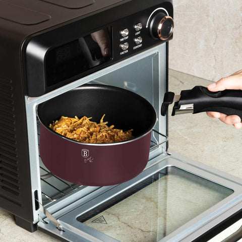 BH/8250N, BH/8250, juego de utensilios de cocina de 13 piezas, color burdeos mate, juego de utensilios de cocina de 13 piezas, mango de clic, utensilios de cocina inteligentes, juego de utensilios de cocina, ollas y sartenes, juego de ollas y sartenes, juego, clic, cocina, utensilios de cocina, ollas y cacerolas