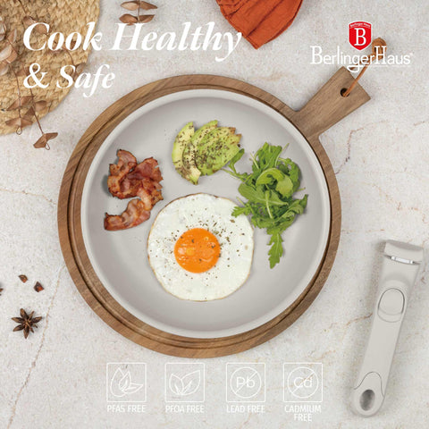  BH/8253,BH/8253N, juego de utensilios de cocina de 9 piezas, crema mate, juego de utensilios de cocina de 9 piezas, mango de clic, utensilios de cocina inteligentes, juego de utensilios de cocina, ollas y sartenes, juego de ollas y sartenes, juego, clic, cocina, utensilios de cocina, ollas y cacerolas