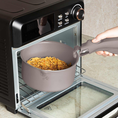  BH/8255,BH/8255N, juego de utensilios de cocina de 9 piezas, color topo mate, juego de utensilios de cocina de 9 piezas, mango de clic, utensilios de cocina inteligentes, juego de utensilios de cocina, ollas y sartenes, juego de ollas y sartenes, juego, clic, cocina, utensilios de cocina, ollas y cazuelas