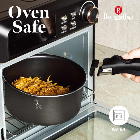  BH/8256,BH/8256N, juego de utensilios de cocina de 9 piezas, antracita mate, juego de utensilios de cocina de 9 piezas, mango de clic, utensilios de cocina inteligentes, juego de utensilios de cocina, ollas y sartenes, juego de ollas y sartenes, juego, clic, cocina, utensilios de cocina, ollas y cacerolas