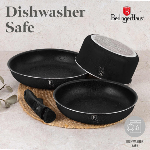  BH/8257, BH/8257N, juego de utensilios de cocina de 9 piezas, negro, plateado, juego de utensilios de cocina de 9 piezas, mango de clic, utensilios de cocina inteligentes, juego de utensilios de cocina, ollas y sartenes, juego de ollas y sartenes, juego, clic, cocina, utensilios de cocina, ollas y cazuelas