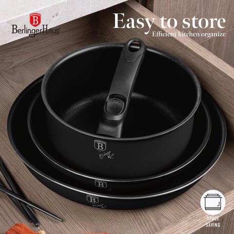  BH/8257, BH/8257N, juego de utensilios de cocina de 9 piezas, negro, plateado, juego de utensilios de cocina de 9 piezas, mango de clic, utensilios de cocina inteligentes, juego de utensilios de cocina, ollas y sartenes, juego de ollas y sartenes, juego, clic, cocina, utensilios de cocina, ollas y cazuelas