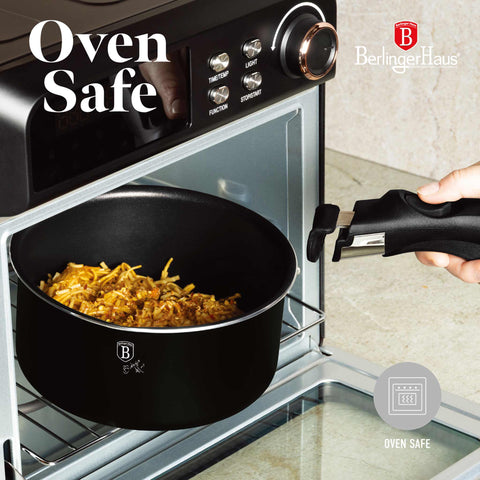  BH/8257, BH/8257N, juego de utensilios de cocina de 9 piezas, negro, plateado, juego de utensilios de cocina de 9 piezas, mango de clic, utensilios de cocina inteligentes, juego de utensilios de cocina, ollas y sartenes, juego de ollas y sartenes, juego, clic, cocina, utensilios de cocina, ollas y cazuelas