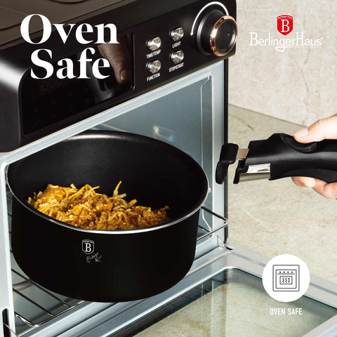  BH/8258,BH/8258N, juego de utensilios de cocina de 9 piezas, negro, oro rosa, juego de utensilios de cocina de 9 piezas, mango de clic, utensilios de cocina inteligentes, juego de utensilios de cocina, ollas y sartenes, juego de ollas y sartenes, juego, clic, cocina, utensilios de cocina, ollas y cacerolas