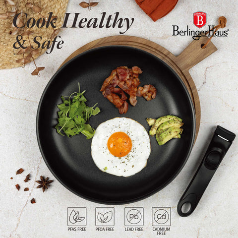  BH/8258,BH/8258N, juego de utensilios de cocina de 9 piezas, negro, oro rosa, juego de utensilios de cocina de 9 piezas, mango de clic, utensilios de cocina inteligentes, juego de utensilios de cocina, ollas y sartenes, juego de ollas y sartenes, juego, clic, cocina, utensilios de cocina, ollas y cacerolas