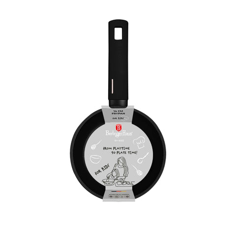  BH/8283, Mini sartén para niños de 14 cm, Negro, Oro rosa, Sartén de 14 cm para niños, Sartén, Sartén, Utensilios de cocina, Cocina, Mini sartén para niños, Sartenes, Mini sartén