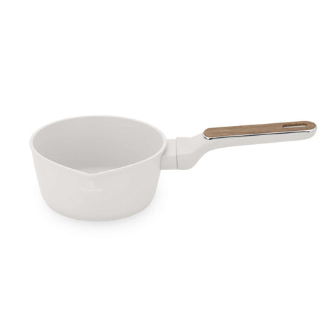  BH/8311, Cacerola 16cm, Crema Mate, Madera, Cacerola 16 cm a., Nuevo diseño de mango, Cacerola, Batería de cocina, Cocina, Ollas y cazuelas, Cacerola