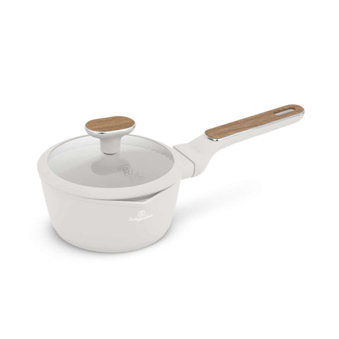  BH/8312, Cacerola con tapa 16cm, Crema Mate, Madera, Cacerola 16 cm b., Nuevo diseño de mango, Cacerola, Cacerola con tapa, Batería de cocina, Cocina, Ollas y cazuelas, Cacerola