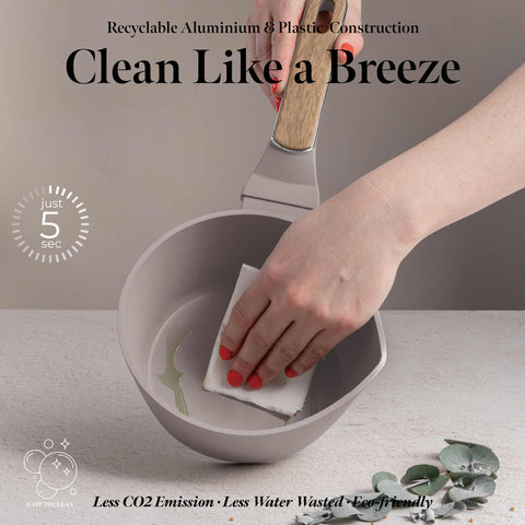  BH/8331, Cacerola con tapa 16cm, Topo mate, Madera, Cacerola 16 cm b., Nuevo diseño de mango, Cacerola, Cacerola con tapa, Batería de cocina, Cocina, Ollas y cazuelas, Cacerola