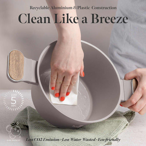  BH/8343, juego de utensilios de cocina de 10 piezas, color topo mate, madera, juego de utensilios de cocina de 10 piezas c., nuevo diseño de mango, juego de utensilios de cocina, ollas y sartenes, juego de ollas y sartenes, juego, cocina, utensilios de cocina, ollas y cazuelas