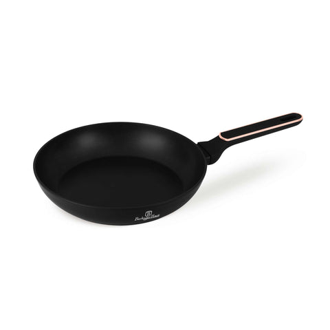  BH/8346, Sartén de 24 cm, Negro mate, Oro rosa, Sartén de 24 cm, Nuevo diseño de mango, Sartén, Utensilios de cocina, Cocina, Sartenes